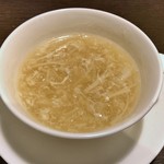 新中国料理 HARAKAWA - 気仙沼産ﾌｶﾋﾚｽｰﾌﾟ