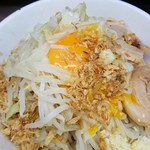 ラーメン二郎 - 小汁なし麺少なめ