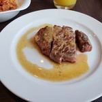 川崎日航ホテル カフェレストラン「ナトゥーラ」 - 牛ヒレステーキ