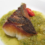 ア・ニュ ルトゥルヴェ・ヴー - 山口県産萩のイサキのポワレ スープドポワソンＵＰ２