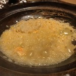 大市 - 雑炊 ちょい掬い後