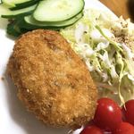 どんぐり - 【2018年09月】コロッケ、厚みのあるコロッケ。
