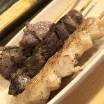 Taishuusakaba Shinsatsukazoku - 白レバー、鶏、砂肝
