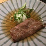 焼肉 強小亭 - 焼きしゃぶにしていただきます