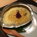 焼肉 強小亭 - 冷製黒鮑の茶碗蒸し