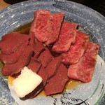 焼肉 強小亭 - ハツ、インサイド