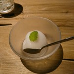 闘牛門 別邸 和ノ牛 - 柚子ではなくライチのシャーベットで〆。