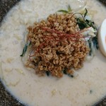 Kafe Yasashii Toki - シェフ自慢の日替わり麺(ゴマ豆乳冷麺)