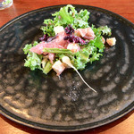 マルタ - チーズとホエーのサラダ(取り分け後)