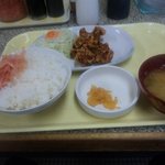 なりこま家 - カラアゲ定食４１０円