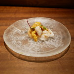 アカ - イシカゲ貝と天草の雲丹