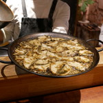 アカ - 鮑のパエリア