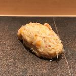 すゝき野 鮨金 - かにみそ