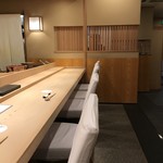 すゝき野 鮨金 - カウンター