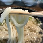 中津隈うどん - 麺は柔々です