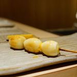 焼鳥　おみ乃 - 白玉（うずら）