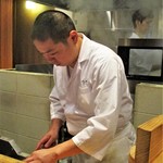 おおたに - 大将 と 小高さん。　(了解を頂いています。）　　　　　2018.09.21