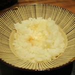 おおたに - 炊きたて土鍋御飯。　　　　　　2018.09.21