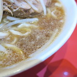 ラーメン二郎 - スープ