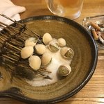 居酒屋山さん - 塩炒り銀杏