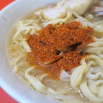 ラーメン二郎 - 一味投下～♪