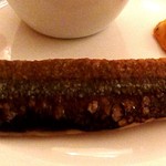 フランス料理 壺中天 - 秋刀魚の燻製