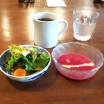 ブリコラージュ ブレッド アンド カンパニー ダイニング・カフェ - モーニングセットなので、ドリンク付き☆