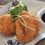 しましま食堂 - メインはチキンカツ