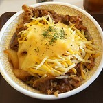 すき家 - とろ～り3種のﾁｰｽﾞ牛丼大盛630円