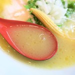 麺匠 金衛門 - スープ