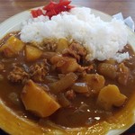 峯の茶屋食堂 - カレーライス850円