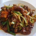 祥瑞楼 - 牛肉と野菜炒め