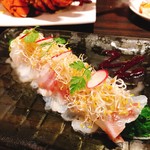 俺のフレンチ - 鮮魚のフレンチカルパッチョ 780円