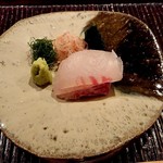 神楽坂 石かわ - 鯛のお造り