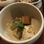 瓢亭 - おかず 3段目