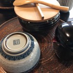 瓢亭 - 朝粥 開ける前