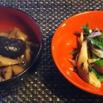 農園Cafe やい子ばぁちゃん - 小鉢2種