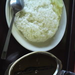 デリーベイ - シチュードカレーご飯大盛り、辛口　１０００円　　