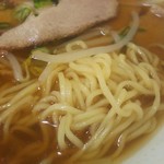 鈴蘭 - チャーシューメンの麺アップ！