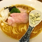 中華そば 先﨑 - 雲丹と煮干