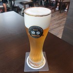酒工房 独歩館 - スパークリングビール（648円）2018年9月