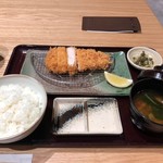 とんかつ 豚肉お料理 純 - 黒豚ロースかつ御膳