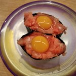 すし江戸 - うずら鉄火