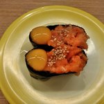 すし江戸 - サーモンユッケ