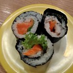 すし江戸 - サーモン巻