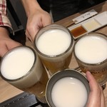 Tougyuu Mom Bettei Wa Noushi - 乾杯！