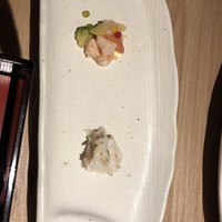 闘牛門 別邸 和ノ牛 - センマイ刺しと、上ミノの明太子和え