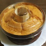 農園Cafe やい子ばぁちゃん - かぼちゃのシフォンケーキ