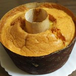 農園Cafe やい子ばぁちゃん - かぼちゃのシフォンケーキ