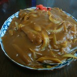 やまだ食堂 - 料理写真:カツカレー『いただきま～す』